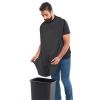 Shaving ApronMen's Styling Beard Shaving ApronClear Suction Cup Shaving ApronManicuring Beard Styling Apron - Black