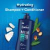 Suave Men Moisture 2-in-1 Shampoo & Conditioner, All Hair Types 28 oz - Suave
