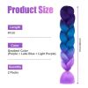 Braids Extensions, Synthetic Hair for Braiding, 24 Inch Hair Strands for Braiding Hair - Q1