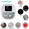 Collapsible Foot Spa Massager Electric Foot Soaker Tub Foldable Foot Spa Tub  - Grey
