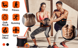 Silver Ion Sweat Slimming Waist Sauna Belt - Yellow