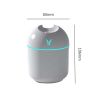 250ML Mini Ultrasonic Air Humidifier USB Essential Oil Diffuser Purifier Aroma Anion Mist Maker - Default Title