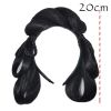 Chinese Traditional Costume Accessory Hairpiece Women Wig Han Chinese Clothing Updo Headband Black Hair Bun - Default