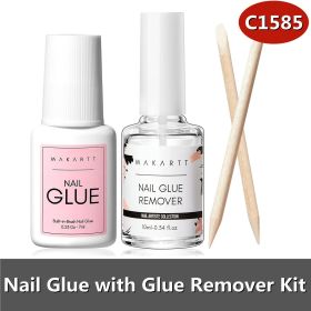 Removedor De Cola Para Unhas Acr  Licas (Option: Glue Remover Kit)