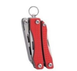 Natto Battleship Multi-functional Tool Clamp Pointed Pliers Multifunction Pliers (Option: Red-Aluminum Alloy)