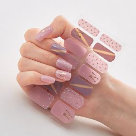 3d Laser Bronzing Craft Nail Applique Nail Sticker (Option: Envelope Bag Packaging-DQ3 014)