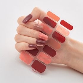 Bronzing Laser Nail Polish Film Fashion Nail Stickers (Option: Envelope Bag Packaging-DQ3 066)