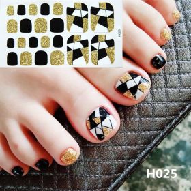 Toenail Sticker Mask Craft Summer (Option: H025)