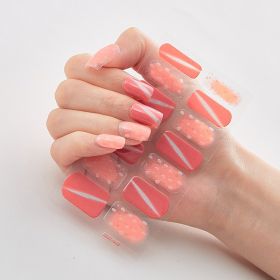 3d Laser Bronzing Craft Nail Applique Nail Sticker (Option: Envelope Bag Packaging-DQ3 009)