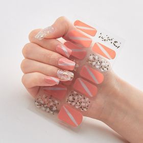 3d Laser Bronzing Craft Nail Applique Nail Sticker (Option: Envelope Bag Packaging-DQ3 015)