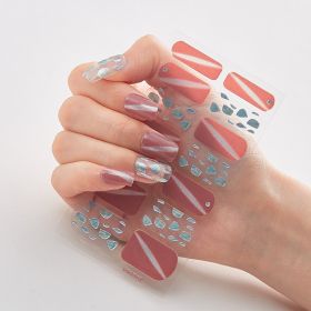 3d Laser Bronzing Craft Nail Applique Nail Sticker (Option: Envelope Bag Packaging-DQ3 012)