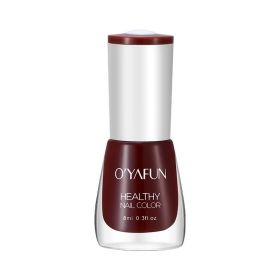 Nail Polish New Water-based Long-lasting Quick-drying Transparent (Option: 13 Bean Pink-8ML)