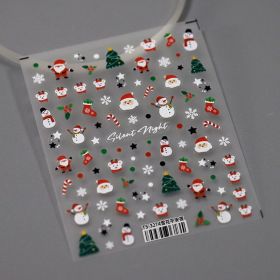 5D Thin Tough Three-dimensional Nail Stickers Adhesive Nail Sticker Ornament (Option: TS3274)