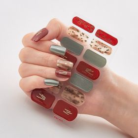 Bronzing Laser Nail Polish Film Fashion Nail Stickers (Option: Envelope Bag Packaging-DQ3 043)