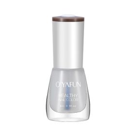 Nail Polish New Water-based Long-lasting Quick-drying Transparent (Option: 04 Aurora White-8ML)