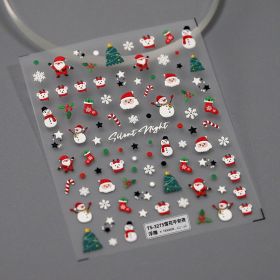 5D Thin Tough Three-dimensional Nail Stickers Adhesive Nail Sticker Ornament (Option: TS3275)