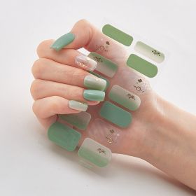 Bronzing Laser Nail Polish Film Fashion Nail Stickers (Option: Envelope Bag Packaging-DQ3 056)