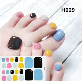 Toenail Sticker Mask Craft Summer (Option: H029)